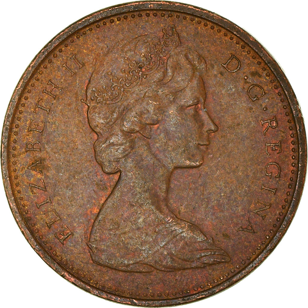 Moneda, Canadá, Cent, 1969