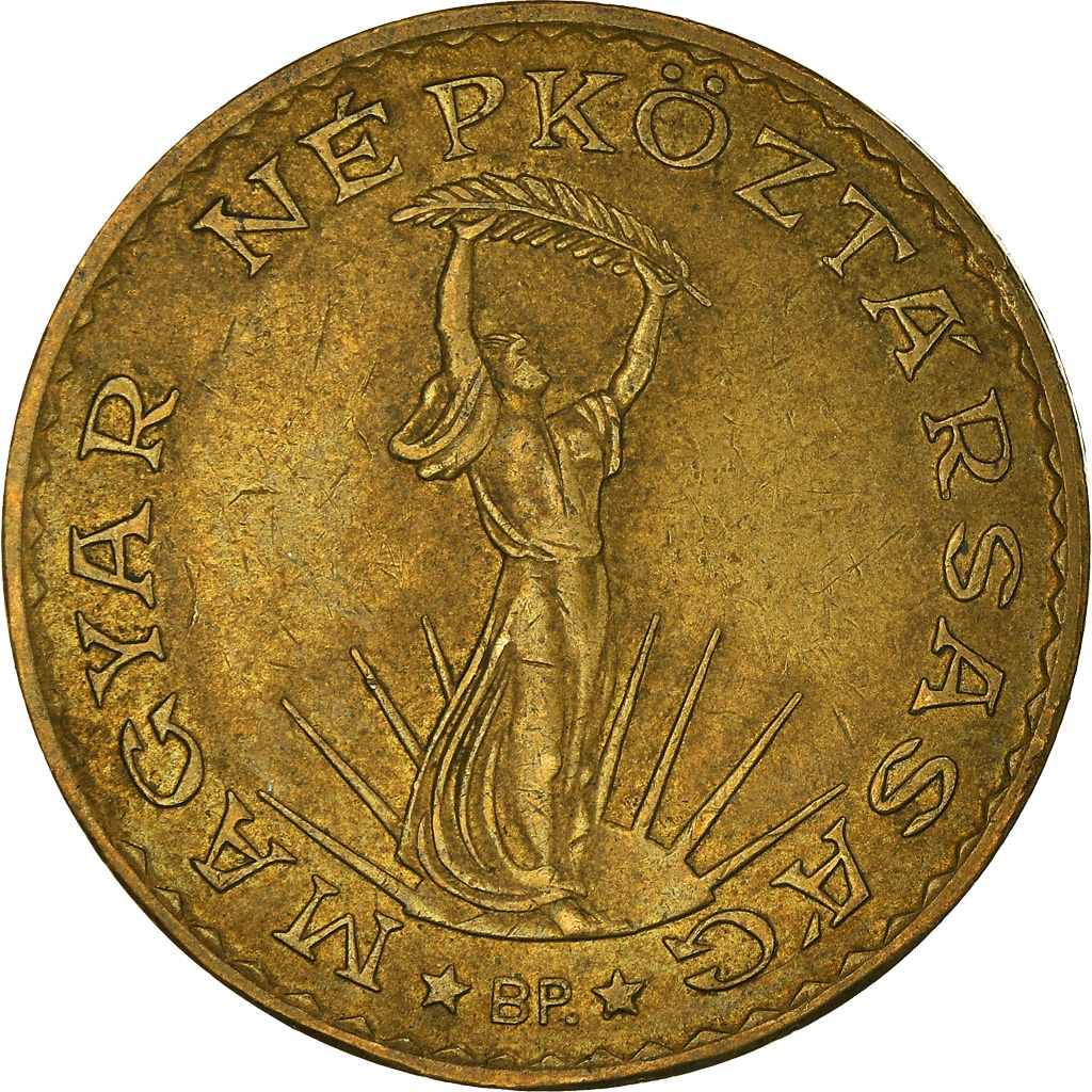 Moneda, Hungría, 10 Forint, 1985