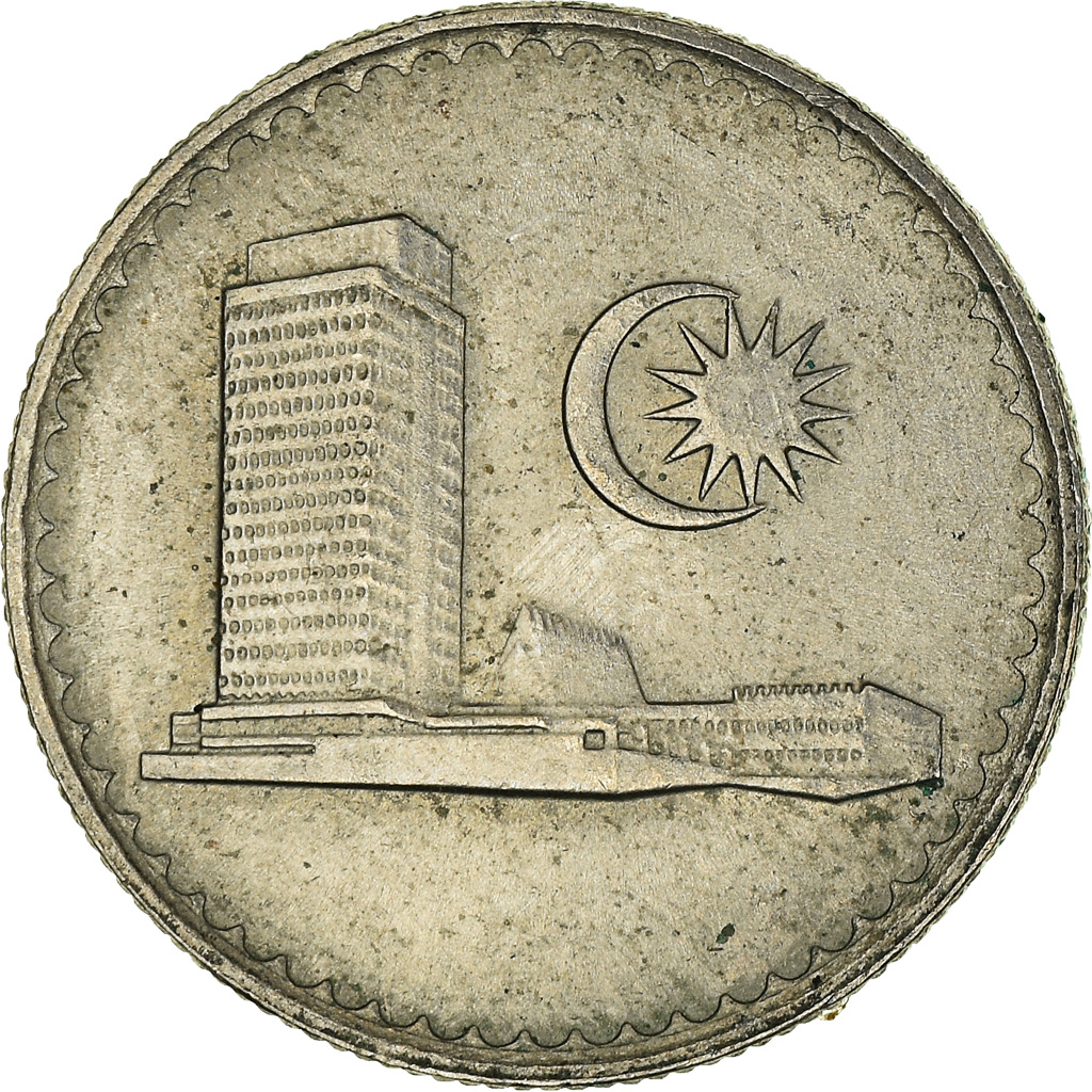 Moneda, Malasia, 10 Sen, 1980