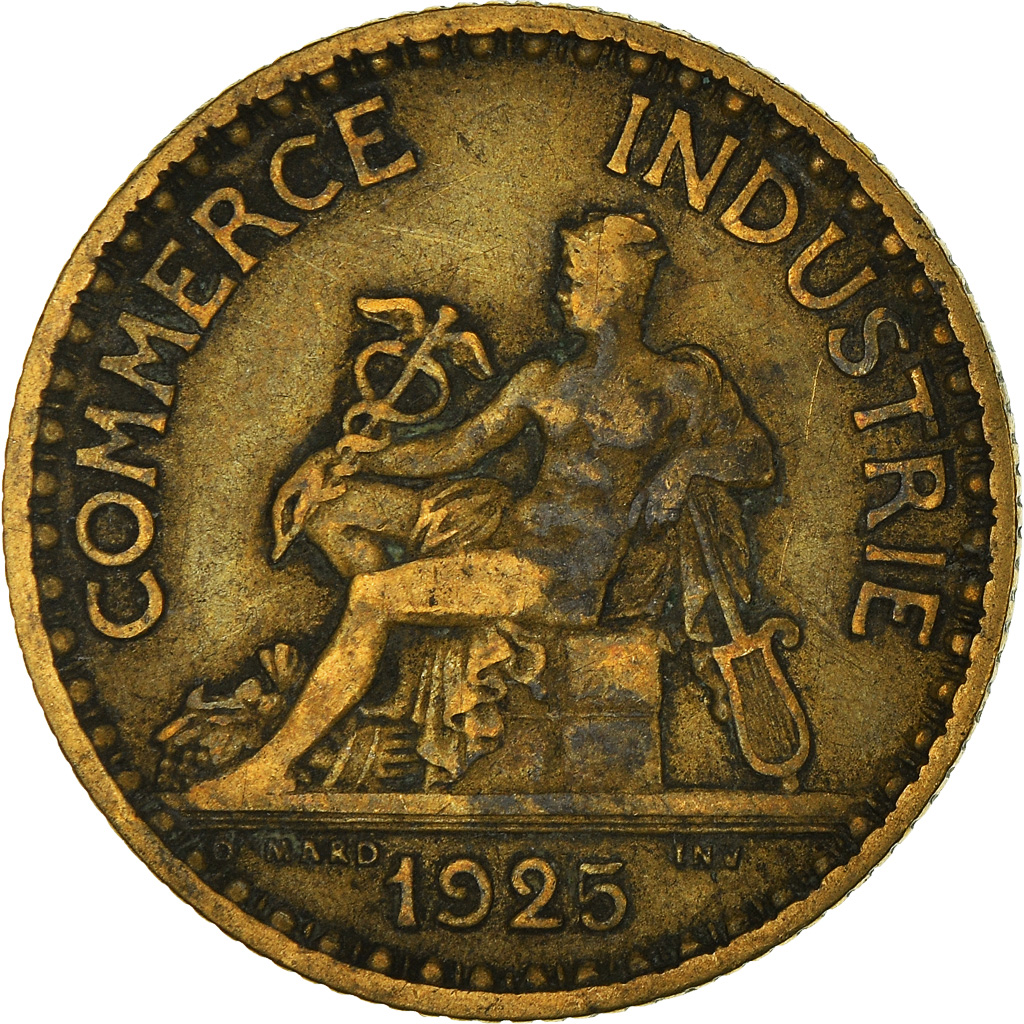 Moneda, Francia, Franc, 1925