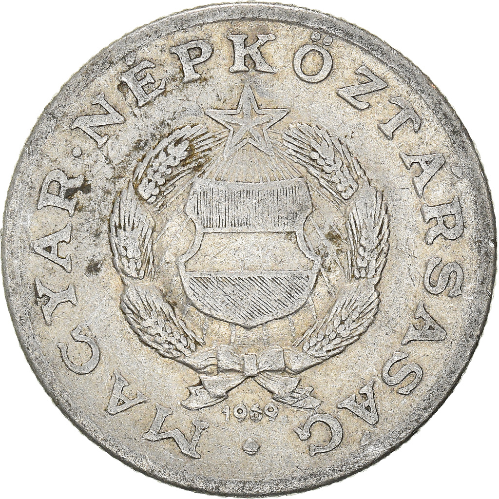 Moneda, Hungría, Forint, 1969