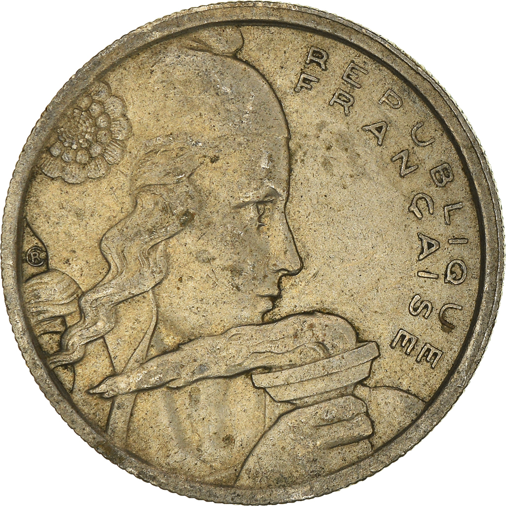 Coin, France, 100 Francs, 1954