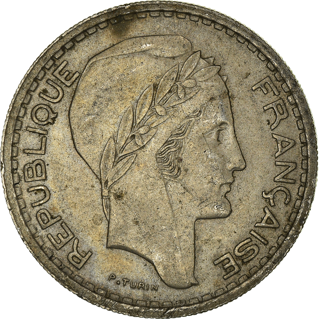 Moneda, Francia, 10 Francs, 1948