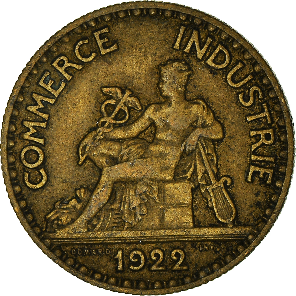 Moneda, Francia, 50 Centimes, 1922