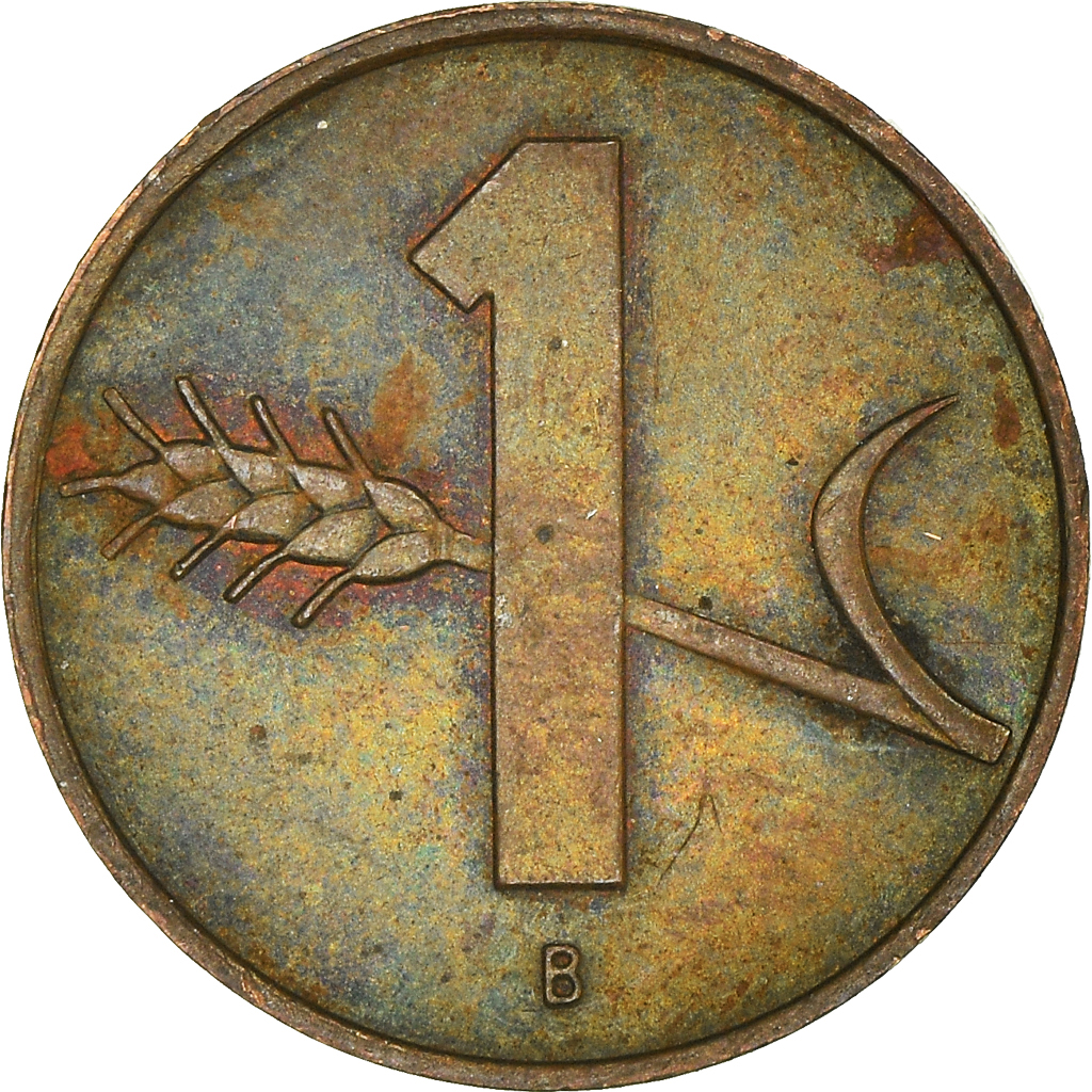 Moneda, Suiza, Rappen, 1963