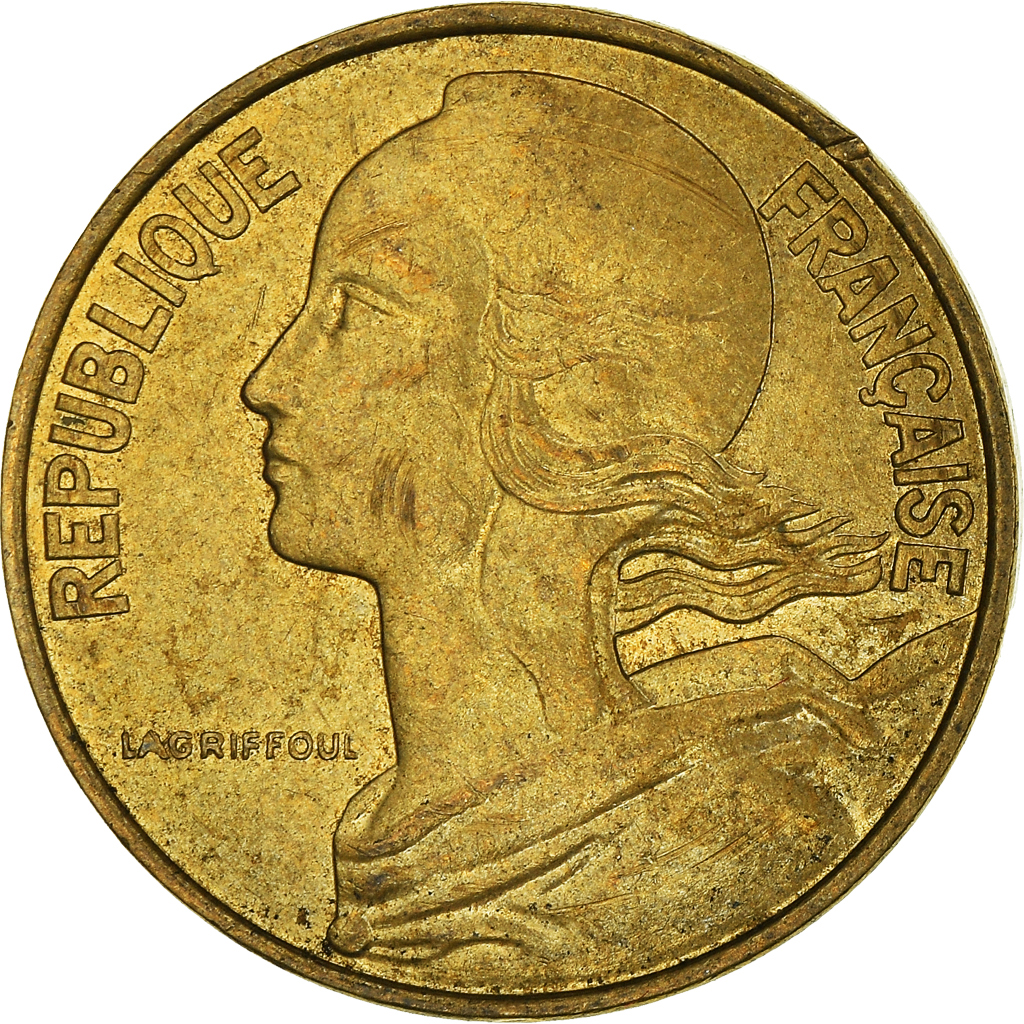 Moneda, Francia, 10 Centimes, 1994