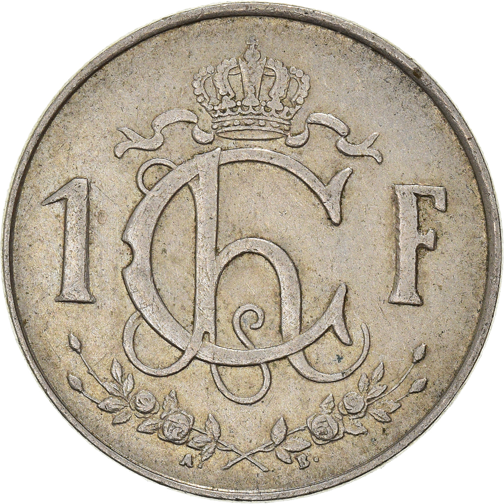 Moneda, Luxemburgo, Franc, 1957