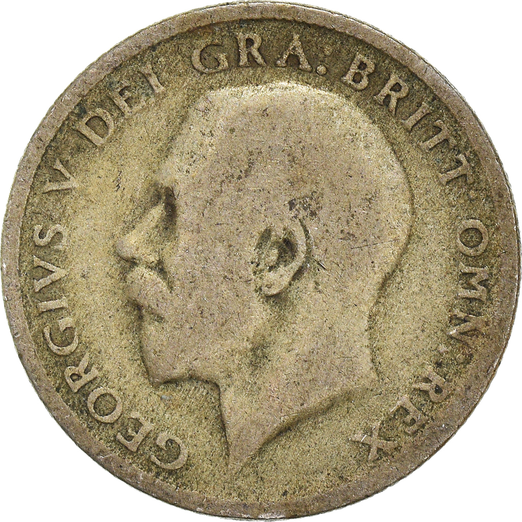 Moneda, Gran Bretaña, 6 Pence, 1920