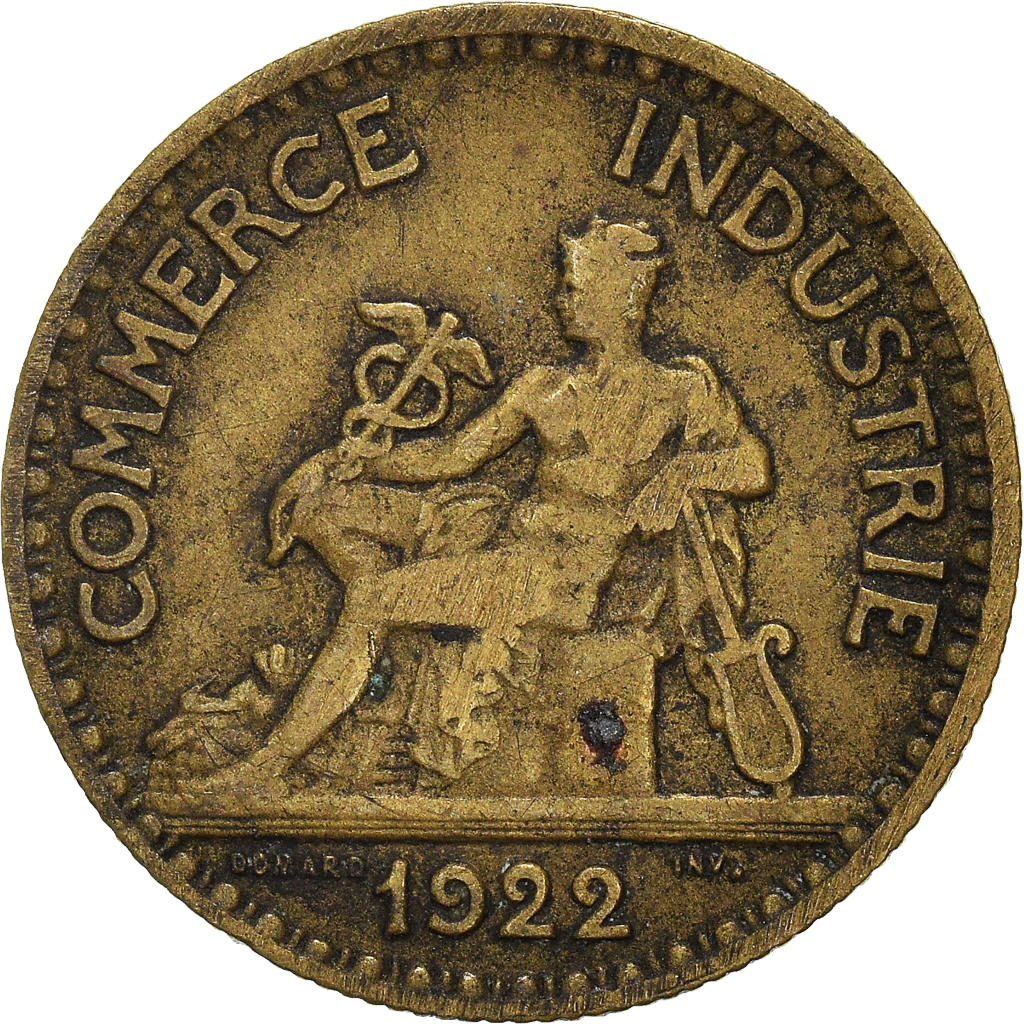 Moneda, Francia, 50 Centimes, 1922