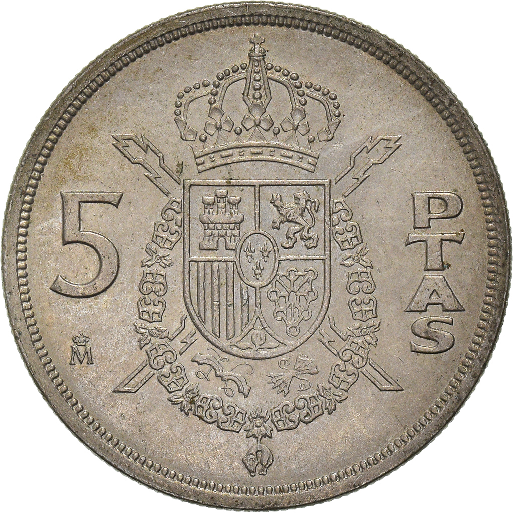 Moneda, España, 5 Pesetas, 1983