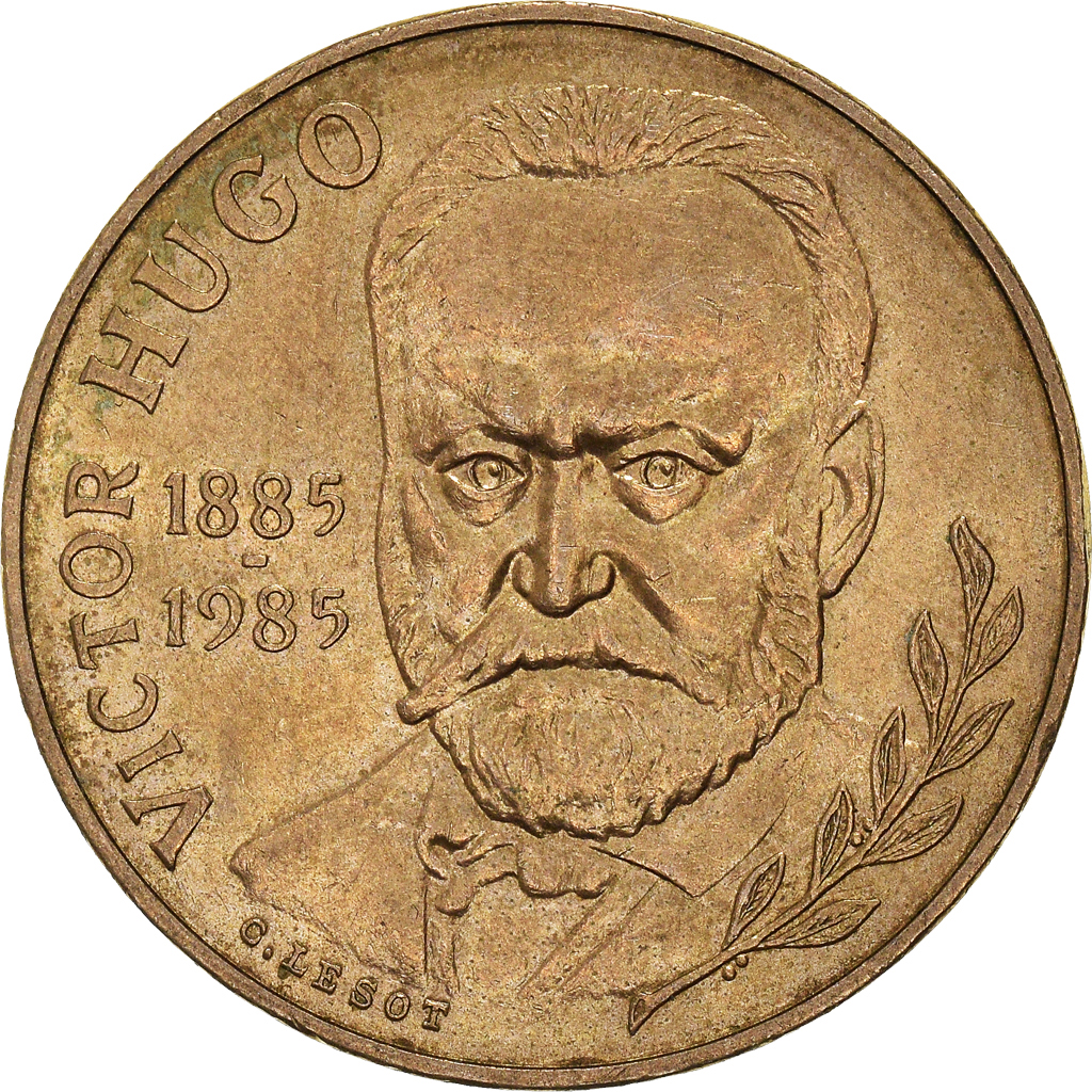 Moneda, Francia, 10 Francs, 1985