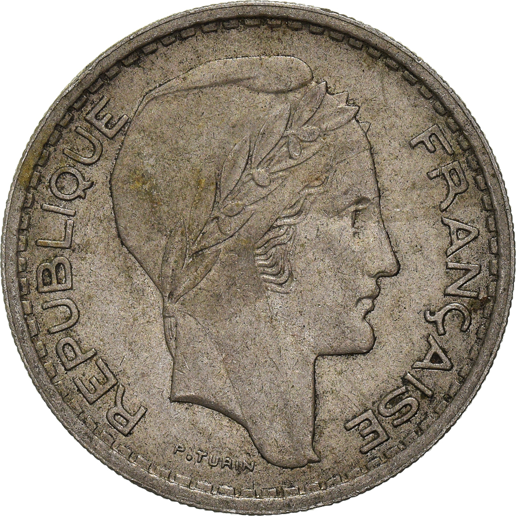 Moneda, Francia, 10 Francs, 1948