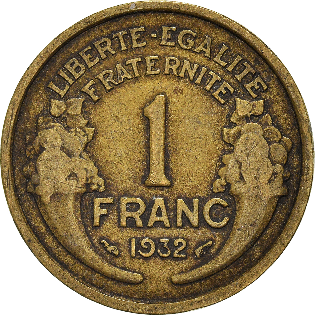 Moneda, Francia, Franc, 1932