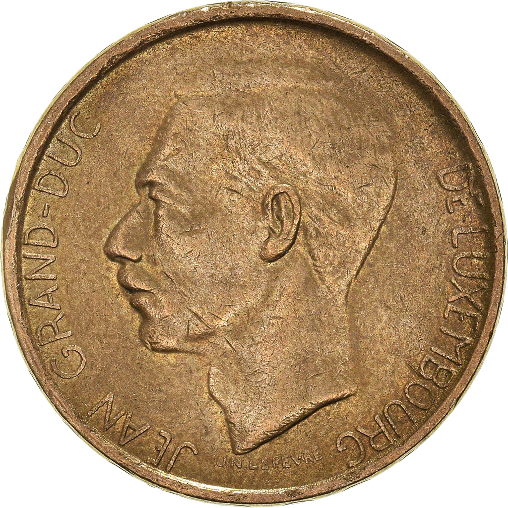 Moneda, Luxemburgo, 20 Francs, 1981