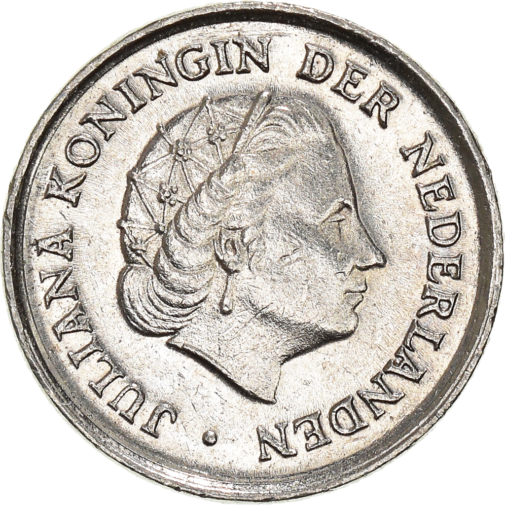 Moneda, Países Bajos, 10 Cents, 1978