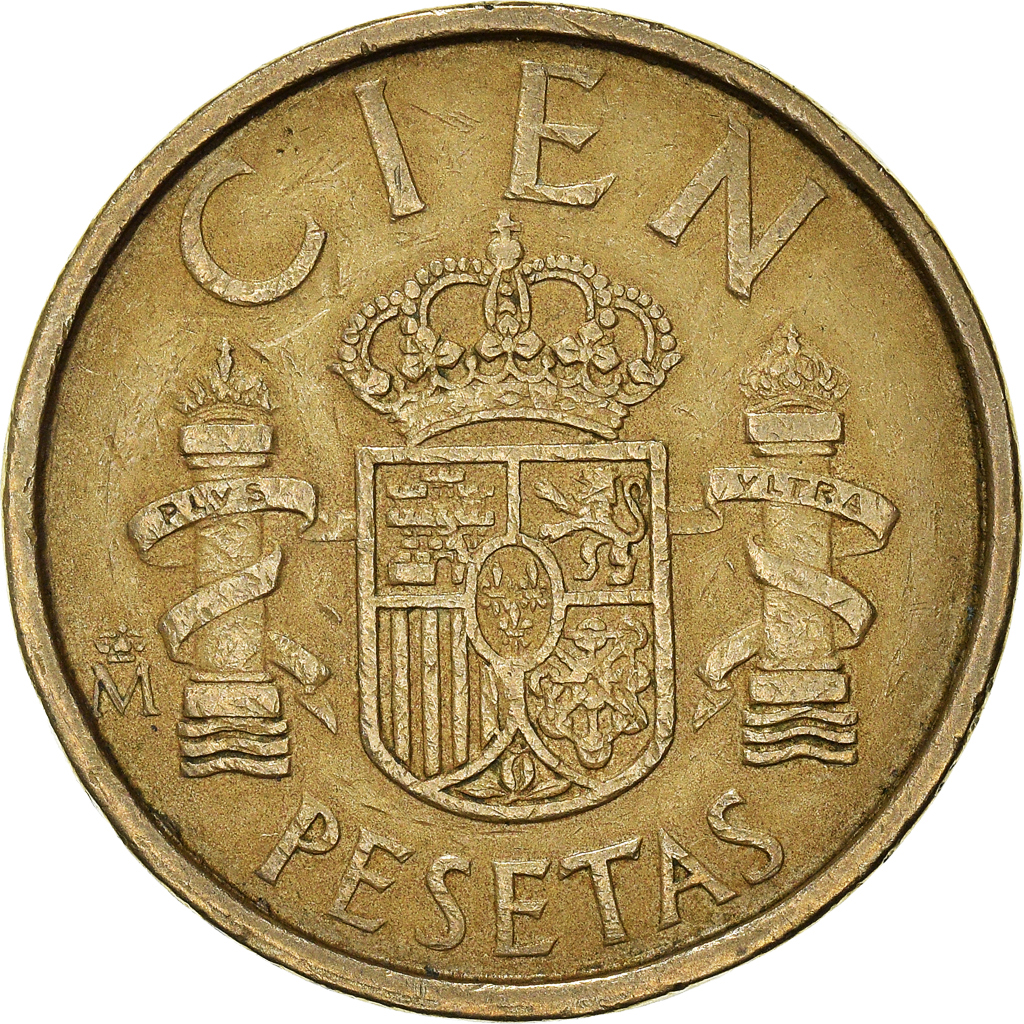 Moneda, España, 100 Pesetas, 1989