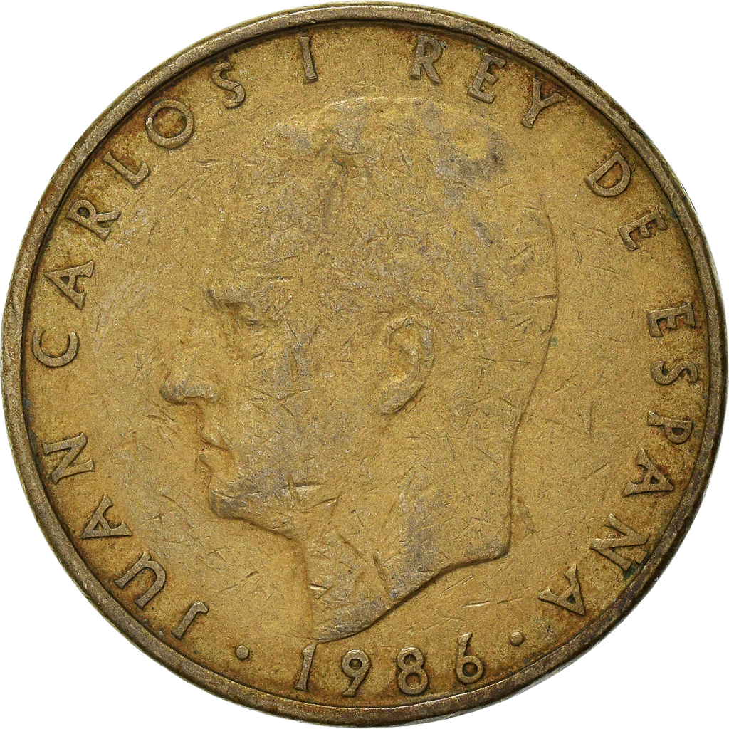 Moneda, España, 100 Pesetas, 1986
