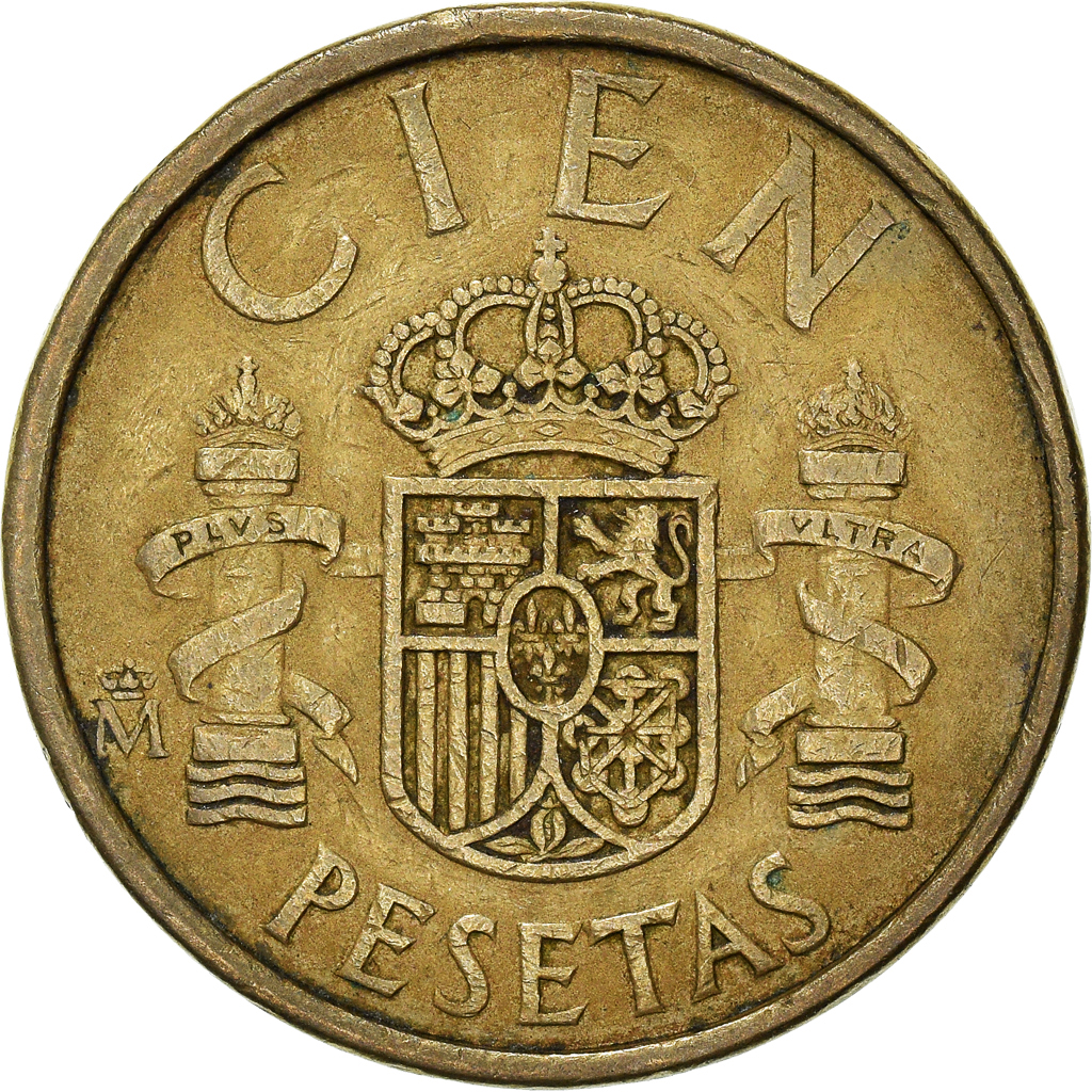 Moneda, España, 100 Pesetas, 1986