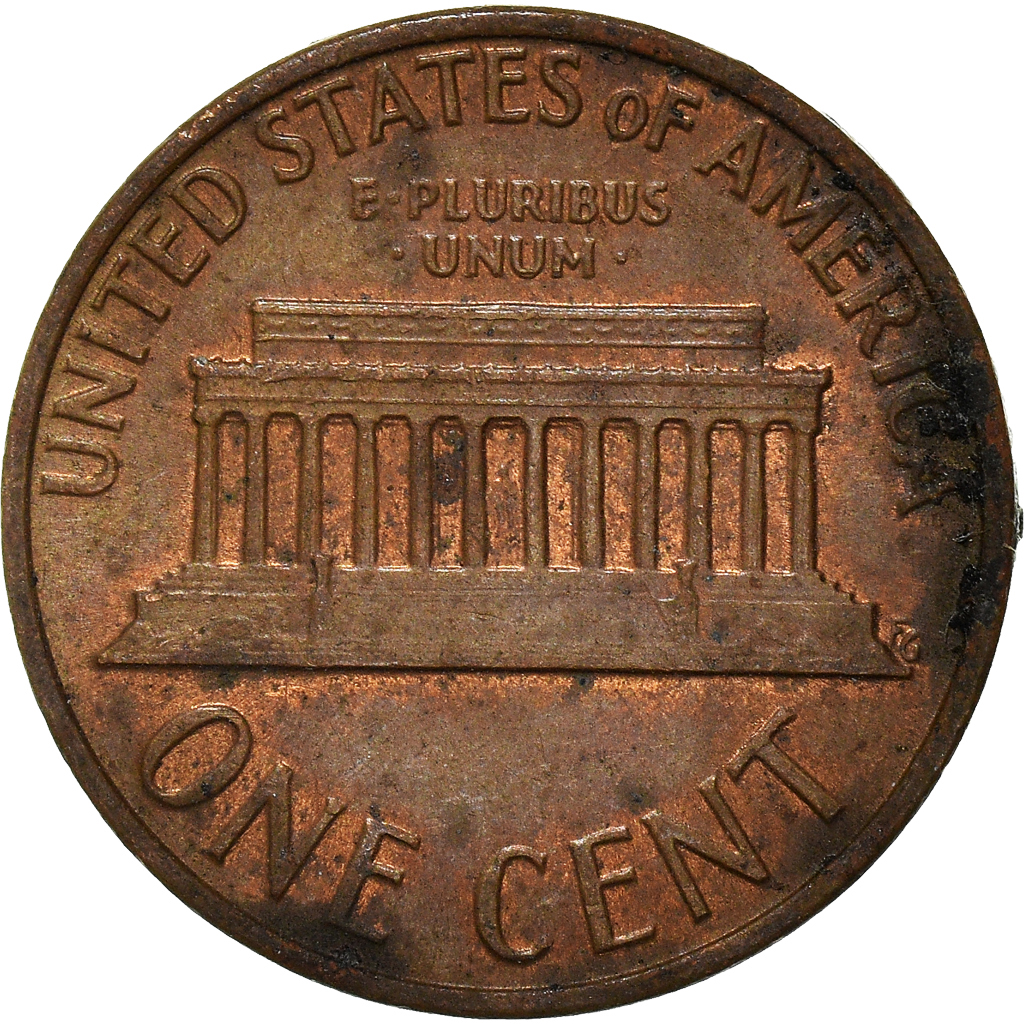 Moneda, Estados Unidos, Cent, 1975