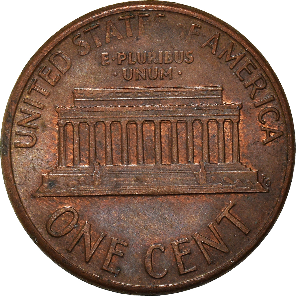 Moneda, Estados Unidos, Cent, 1988
