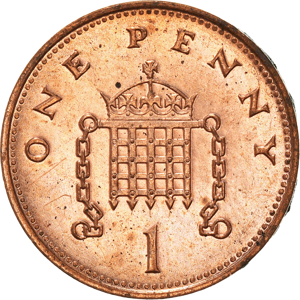 Moneda, Gran Bretaña, Penny, 1995