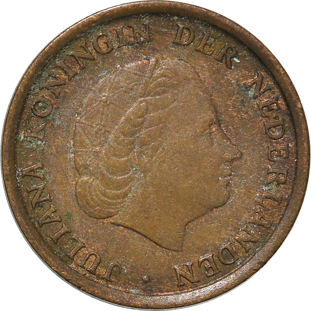 Moneda, Países Bajos, Cent, 1973