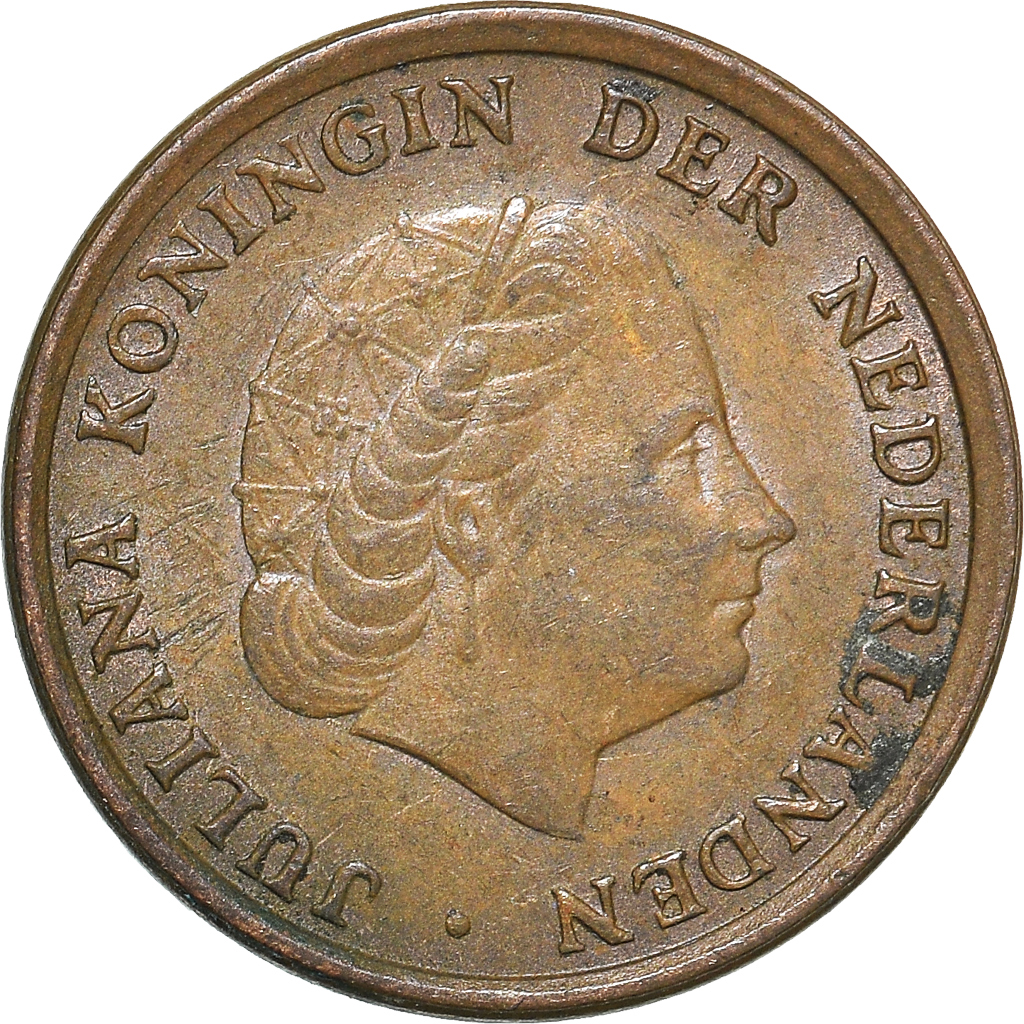 Moneda, Países Bajos, Cent, 1967
