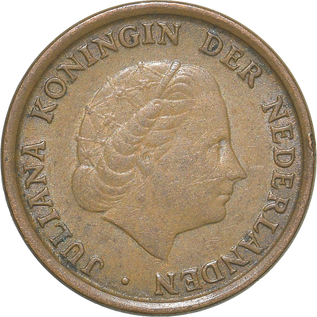 Moneda, Países Bajos, Cent, 1971