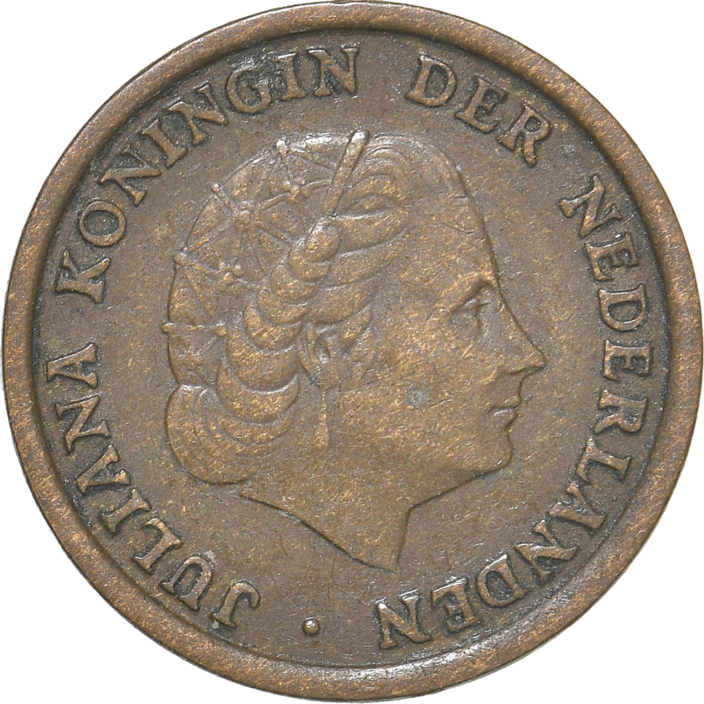 Moneda, Países Bajos, Cent, 1952