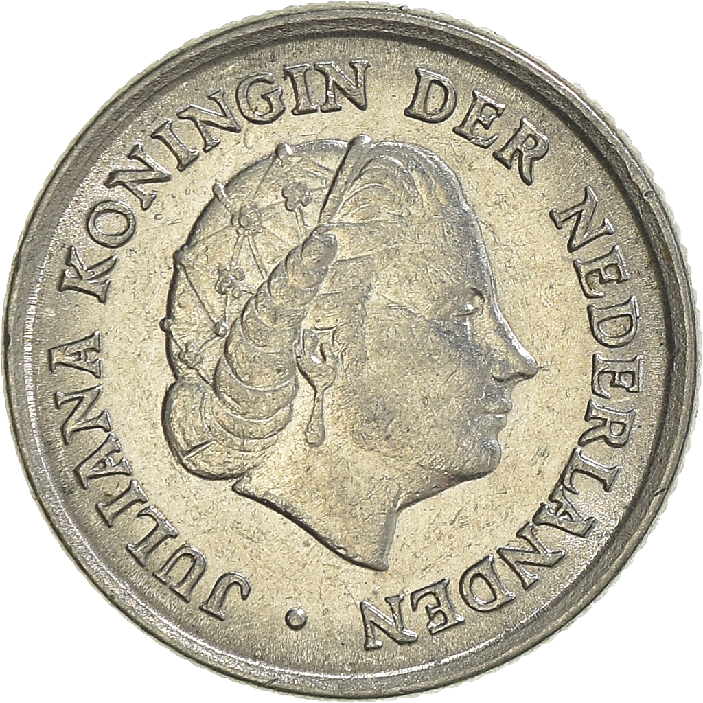 Moneda, Países Bajos, Cent, 1966