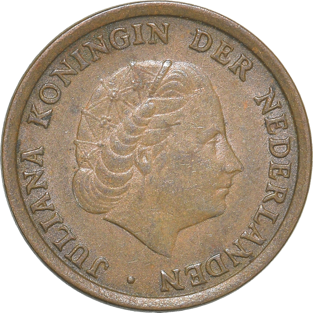 Moneda, Países Bajos, Cent, 1966