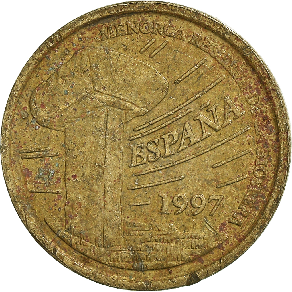 Moneda, España, 5 Pesetas, 1997