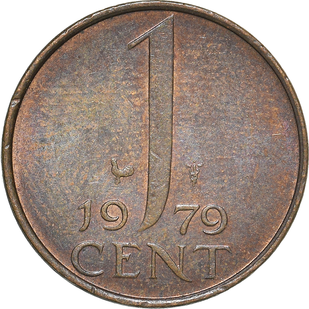 Moneda, Países Bajos, Cent, 1979