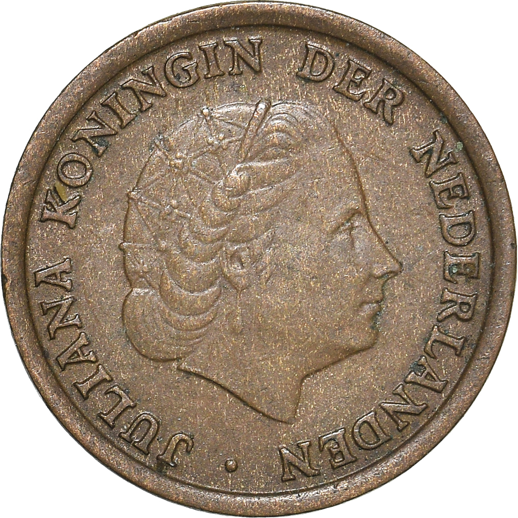Moneda, Países Bajos, Cent, 1951