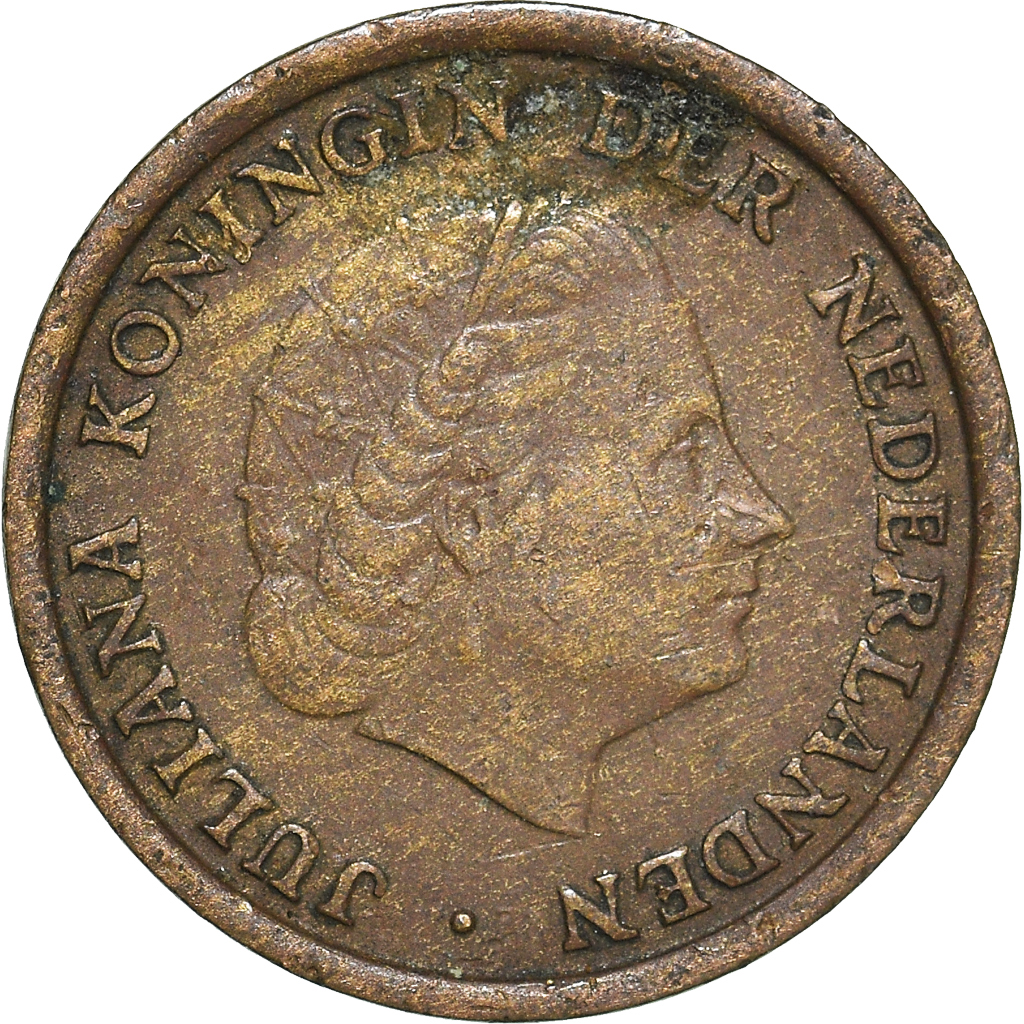 Moneda, Países Bajos, Cent, 1954