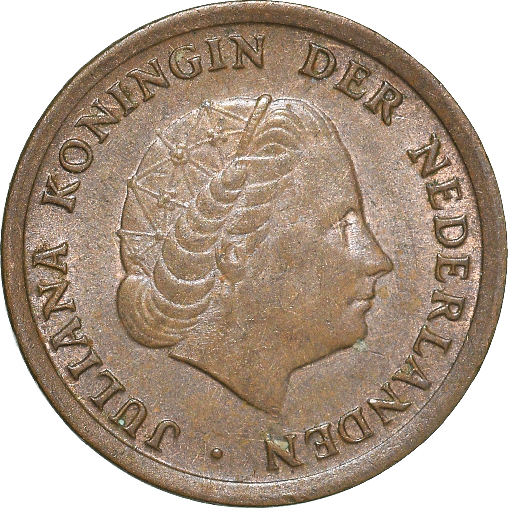 Moneda, Países Bajos, Cent, 1967
