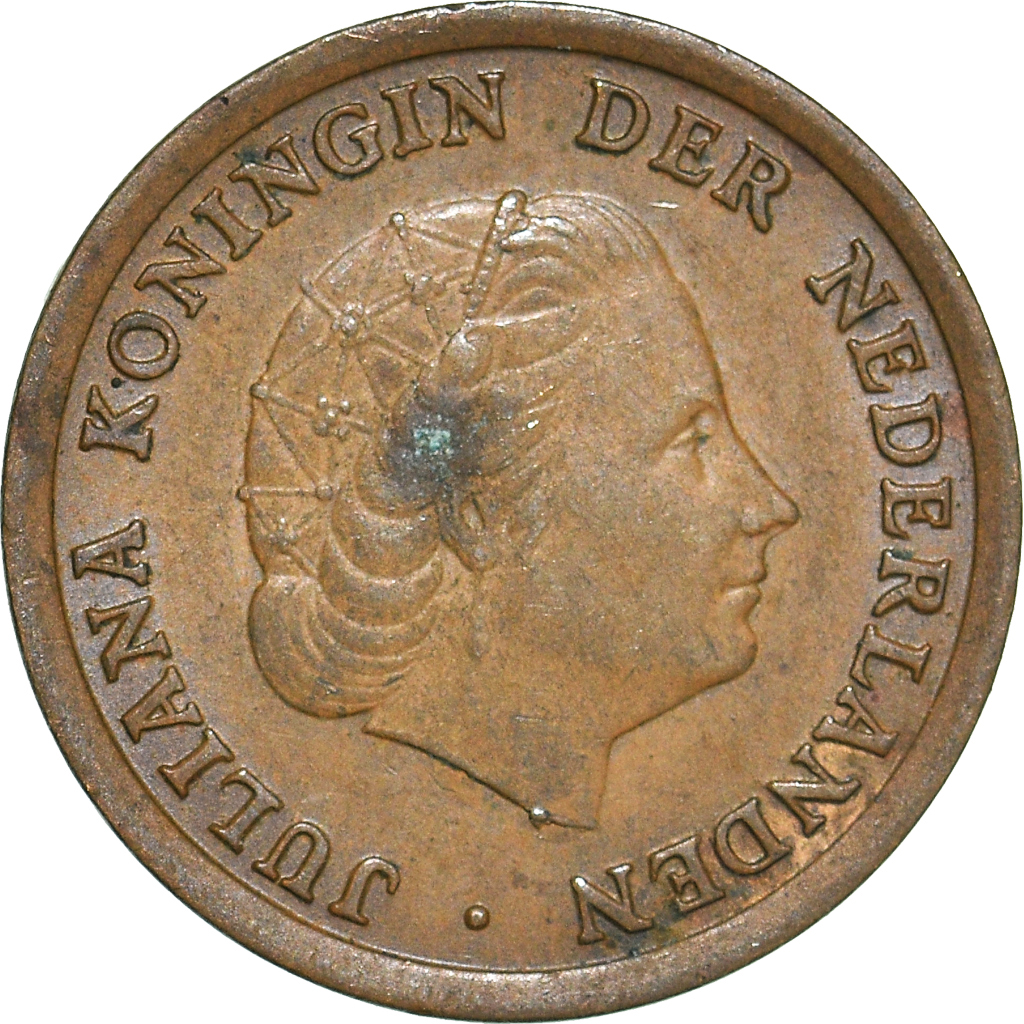 Moneda, Países Bajos, Cent, 1965
