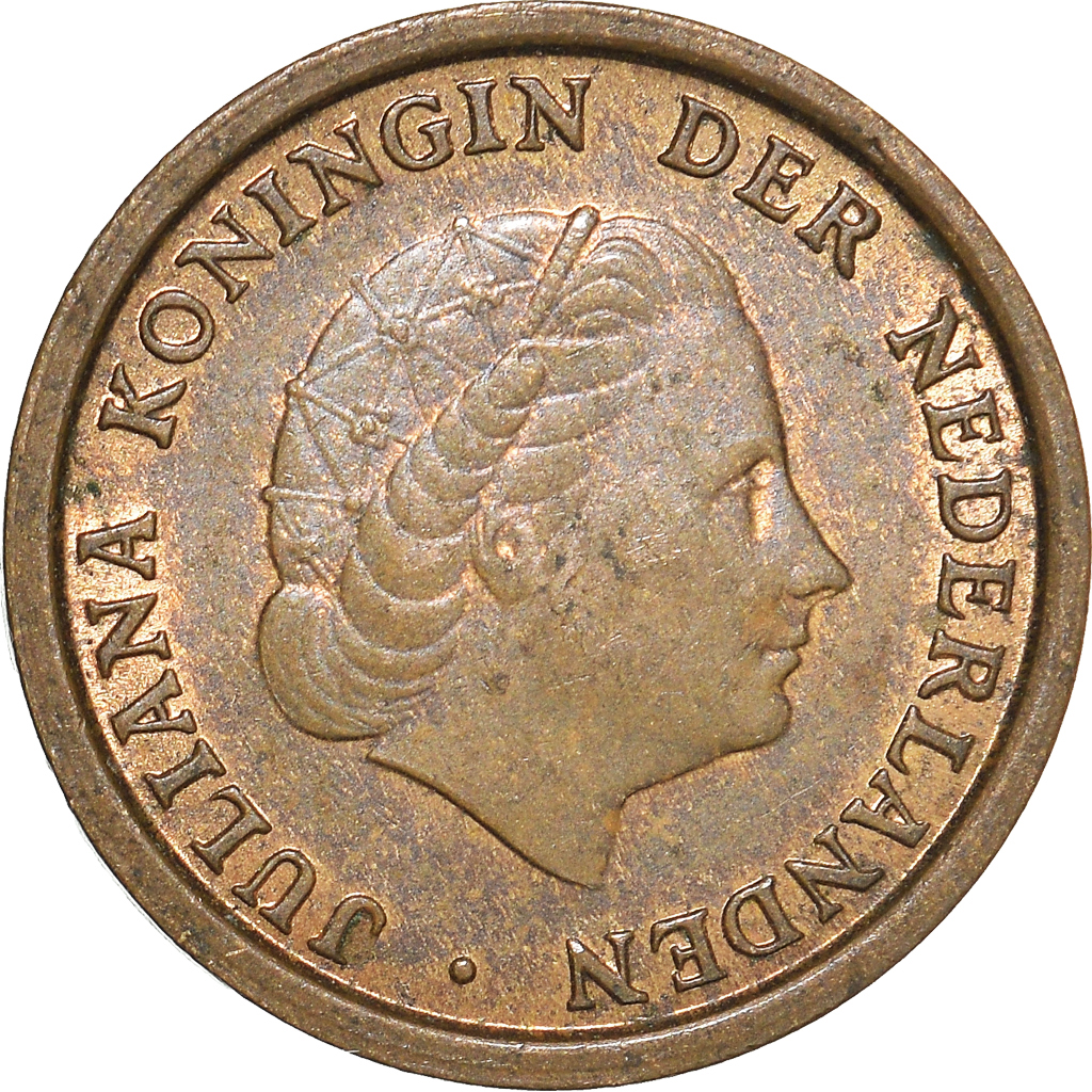 Moneda, Países Bajos, Cent, 1973