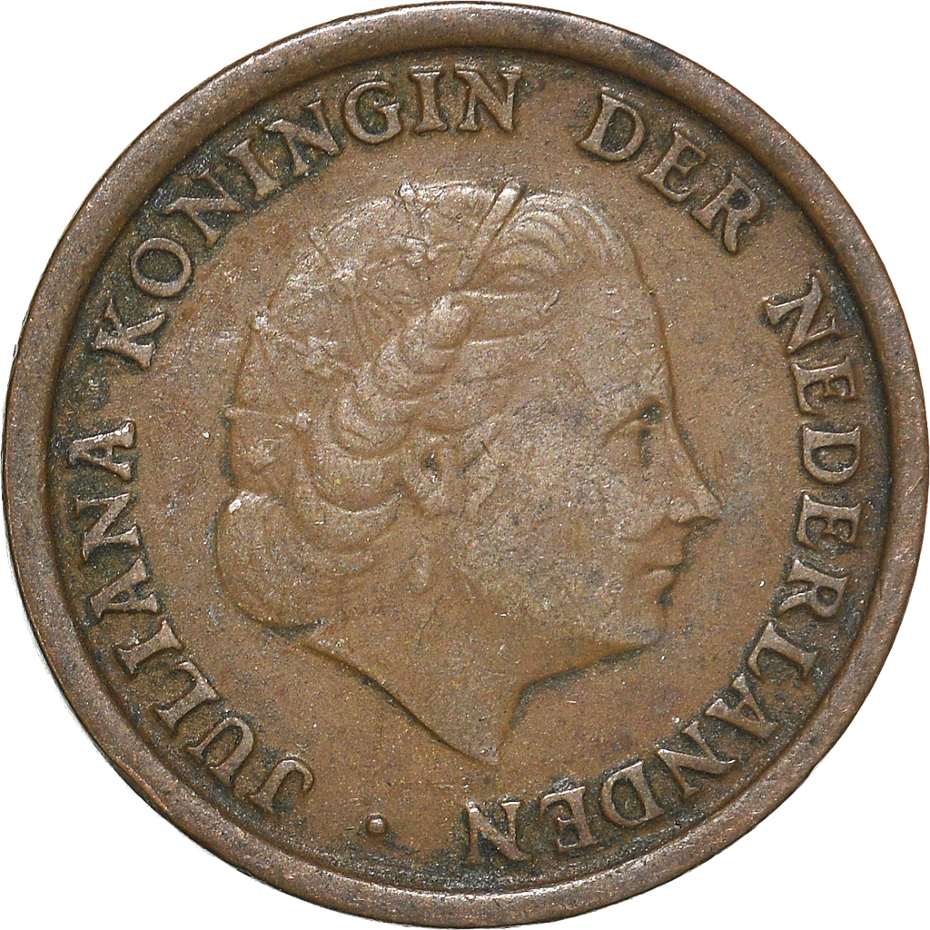 Moneda, Países Bajos, Cent, 1951