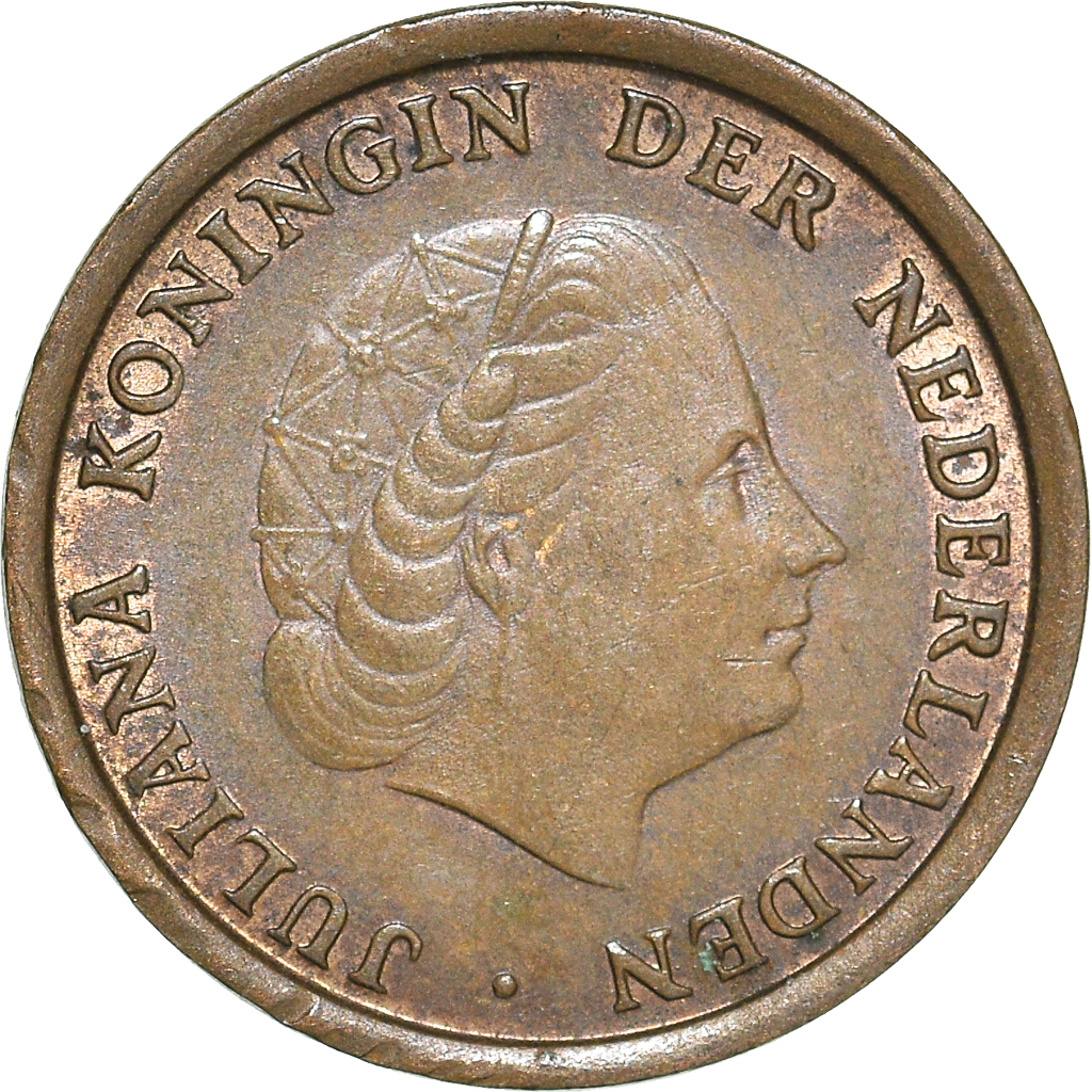 Moneda, Países Bajos, Cent, 1975