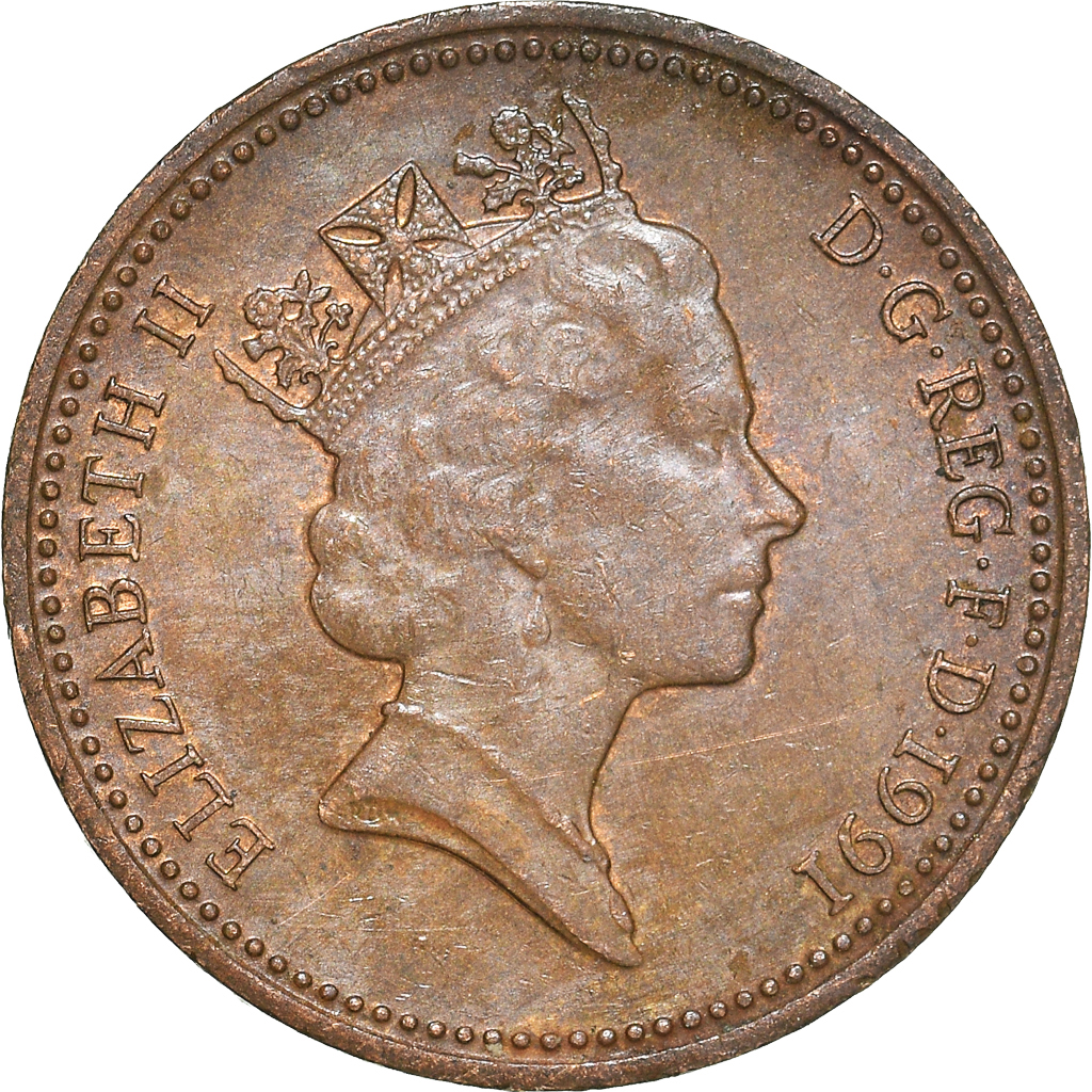 Moneda, Gran Bretaña, 1991