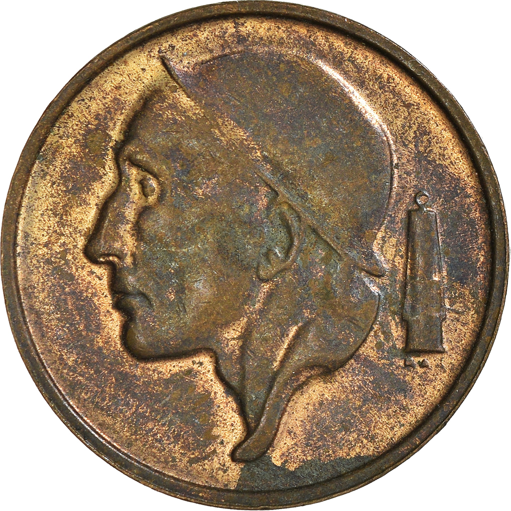 Moneda, Bélgica, 50 Centimes, 1982