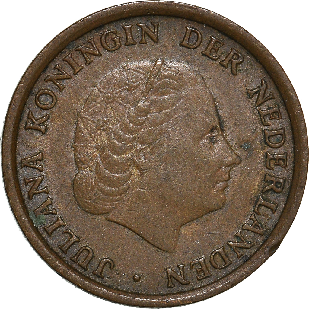 Moneda, Países Bajos, Cent, 1967