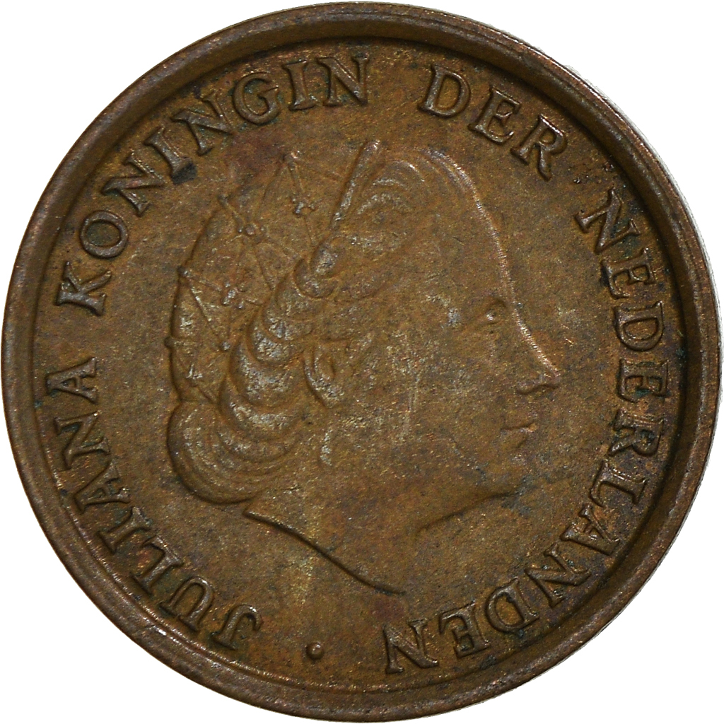 Moneda, Países Bajos, Cent, 1973