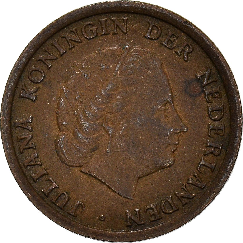 Moneda, Países Bajos, Cent, 1967