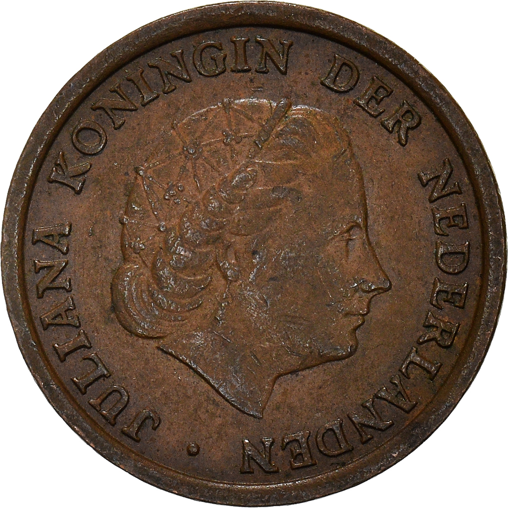 Moneda, Países Bajos, Cent, 1965