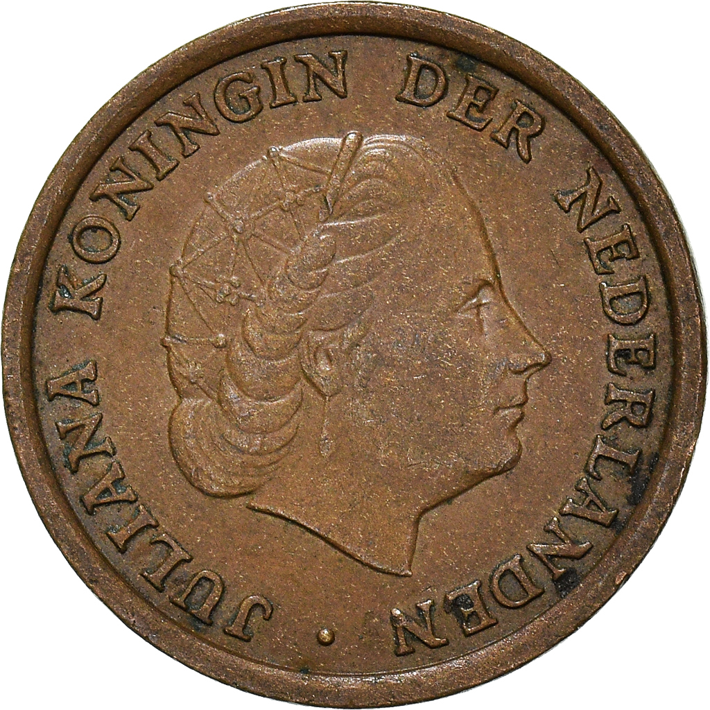 Moneda, Países Bajos, Cent, 1962