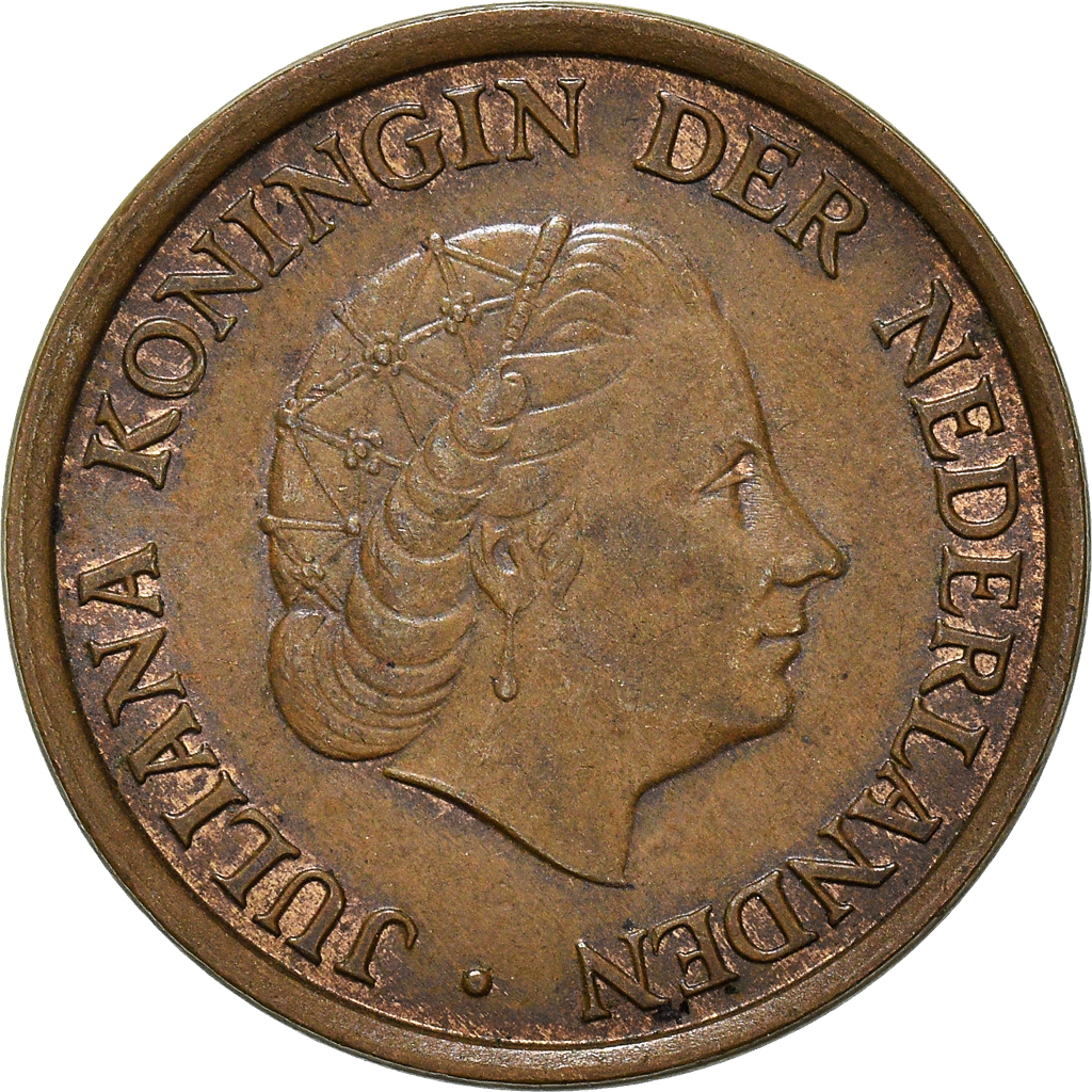 Moneda, Países Bajos, 5 Cents, 1971