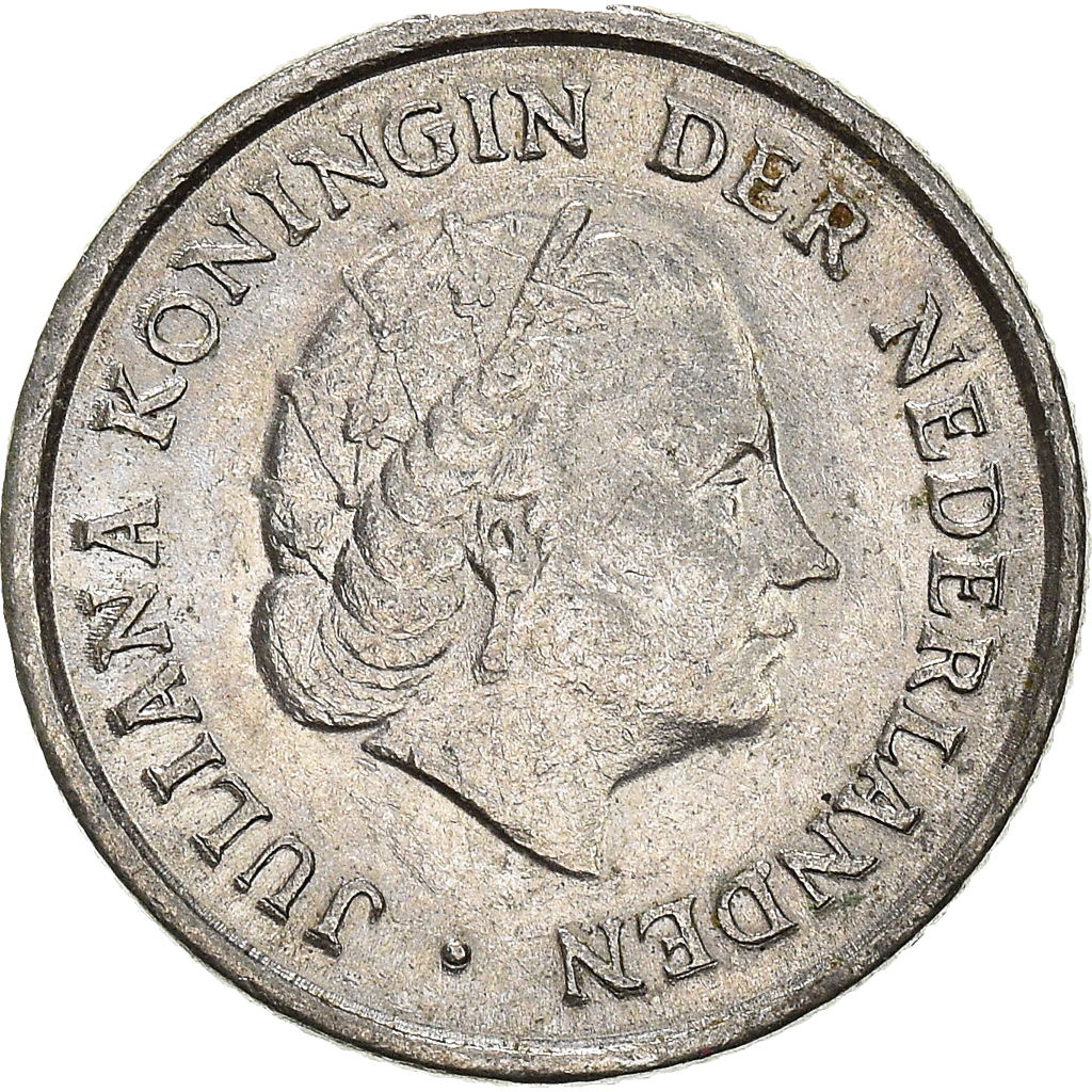 Moneda, Países Bajos, 10 Cents, 1976