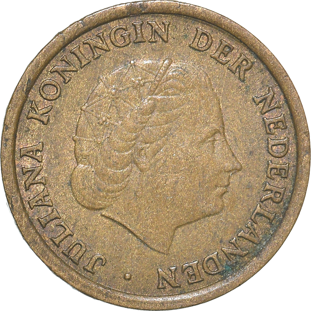 Moneda, Países Bajos, Cent, 1962